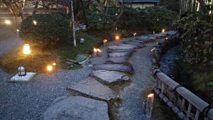 松花堂庭園　ライトアップ