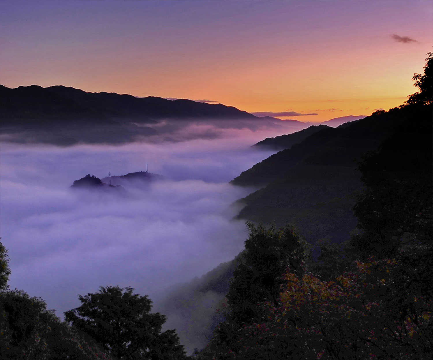 雲海の景色にも出逢えるかも？南山城村や笠置町で癒しの旅を。