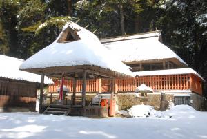 六所神社雪景色