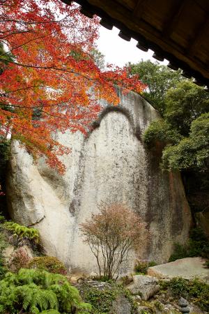 京都府立笠置山自然公園（もみじ公園）：紅葉6　笠置寺